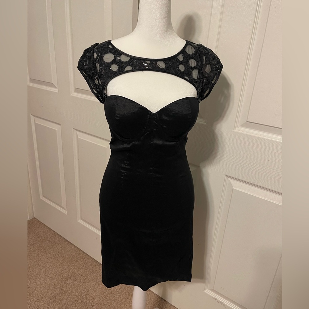 Stunning,black party dress